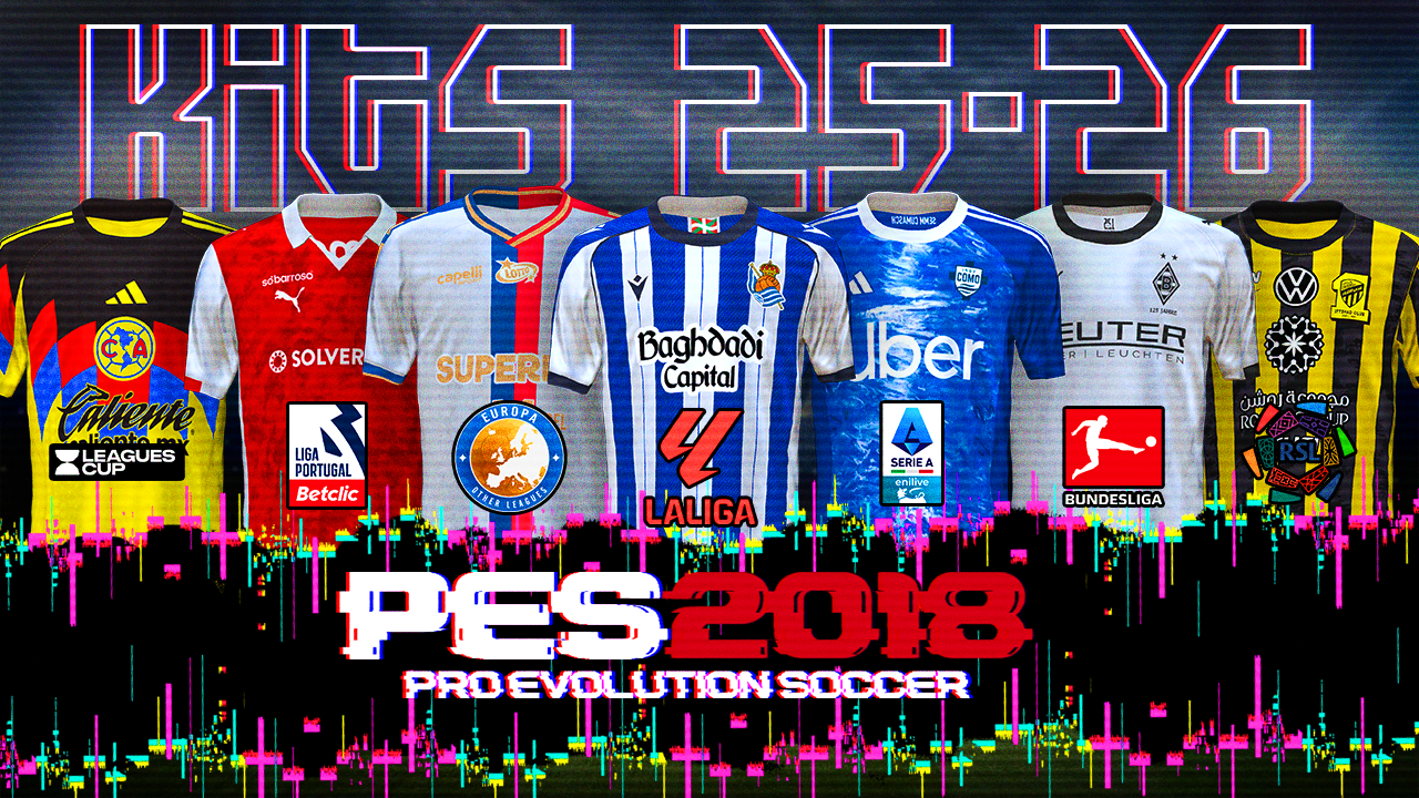 PES 2018 Option File Complemento PS4/PS5/PC para PES 2018